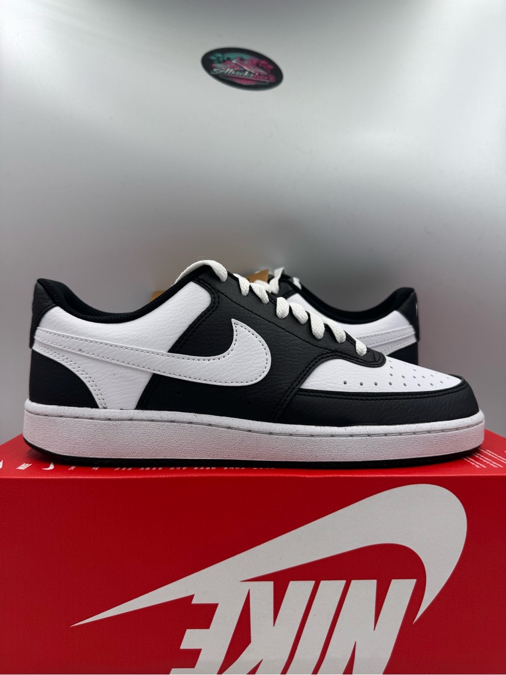 Nike Court Vision Lo NN Panda Black White BRAND NEW Size 10 Women